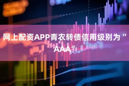 网上配资APP青农转债信用级别为“AAA”