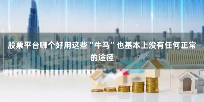 股票平台哪个好用这些“牛马”也基本上没有任何正常的途径